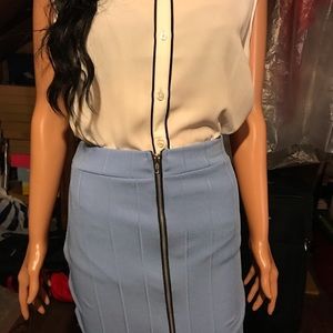 Women’s Daisy Street Blue Skirt Size M NWT